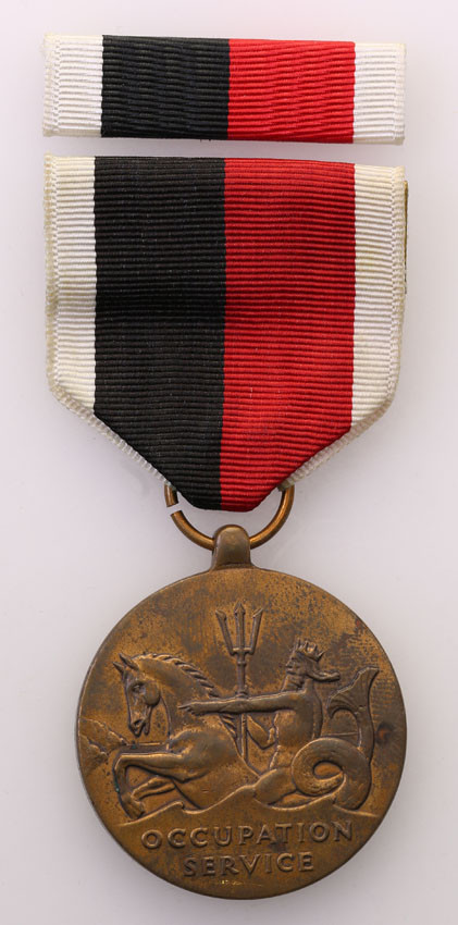 USA. Medal za Służbę Okupacyjną Marynarki Wojennej (Navy Occupation Service Medal)